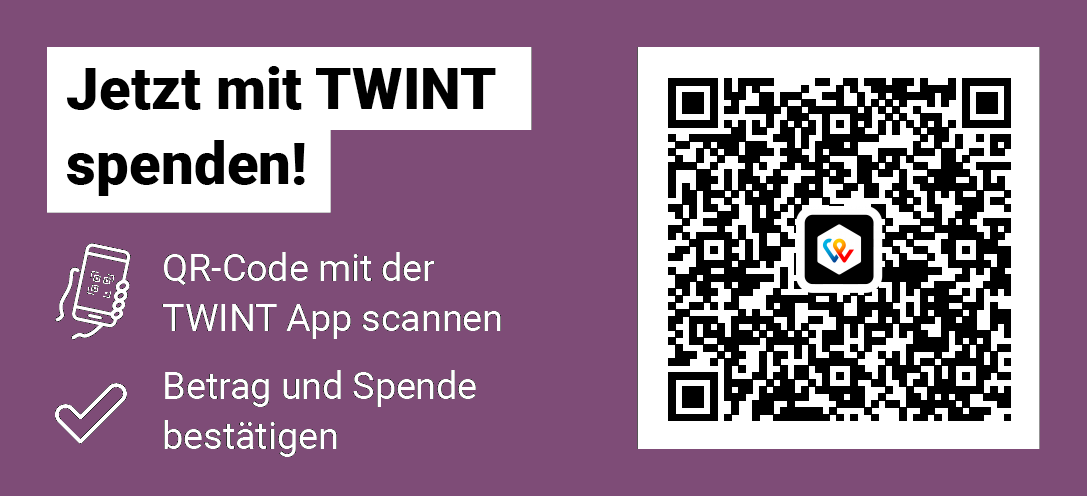 QR-Code Spende mit TWINT
